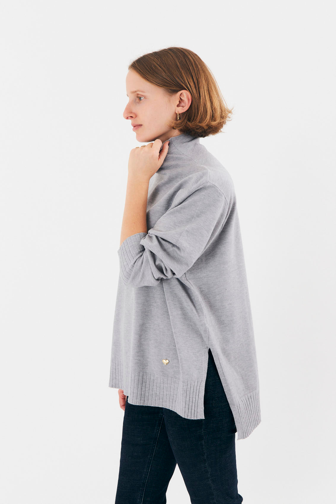 Together top - Grey